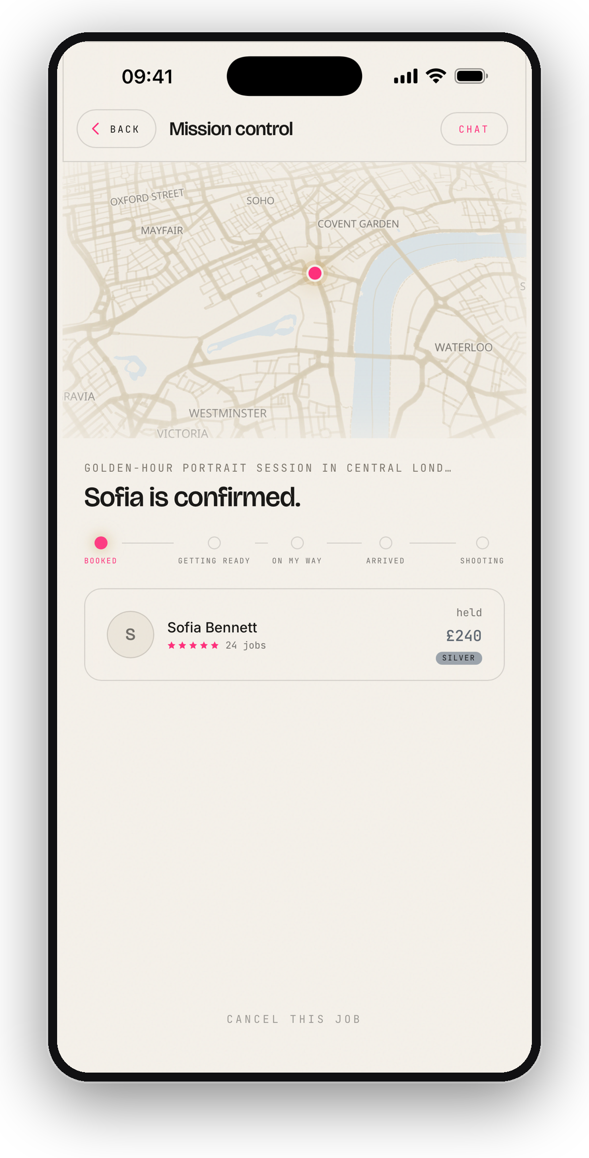 Pixit: Follow it from booked to shot